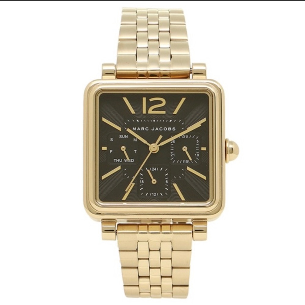 FOUND 🙏 Marc Jacobs Vic Gold and Black Tone Watch